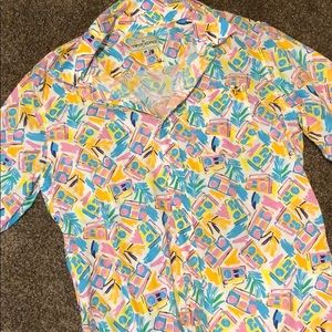 Tipsy Elves Short Sleeve Button Down